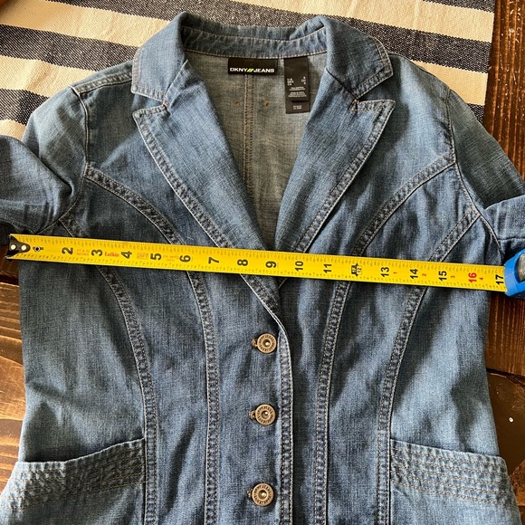 DKNY denim blazer - Picture 9 of 12